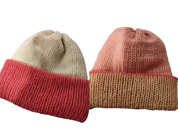 Reversible Knit Hat: Custom Order