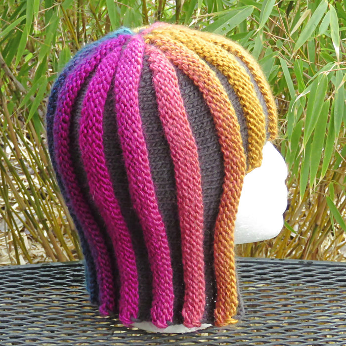 Rainbow Helmet-Wig