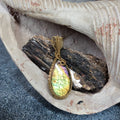 Brass Labradorite Pendant