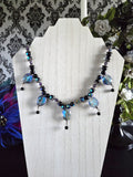 Galaxy-Inspired Handmade Beaded Necklace