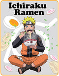 NARUTO SHIPPUDEN - NARUTO WITH RAMEN THROW BLANKET