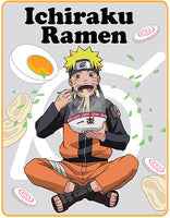 NARUTO SHIPPUDEN - NARUTO WITH RAMEN THROW BLANKET