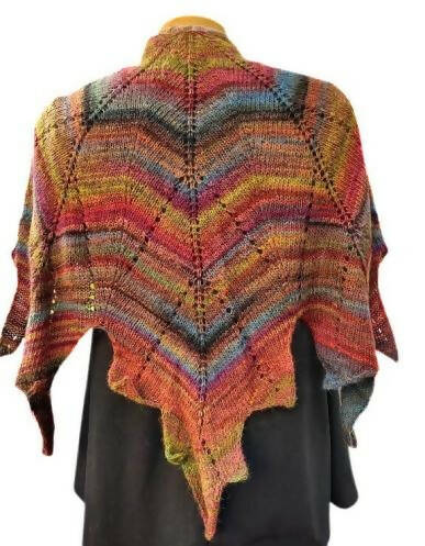 Maple Leaf Shawl: Custom Order