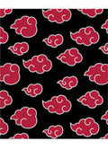 NARUTO SHIPPUDEN AKATSUKI THROW BLANKET