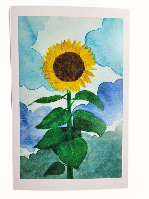 prints of original sunflower watercolor paintings