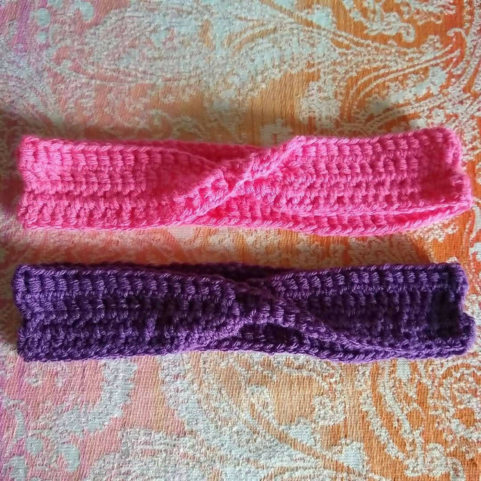 Twisty Crocheted Headband