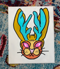 Mystical Jackalope Painting