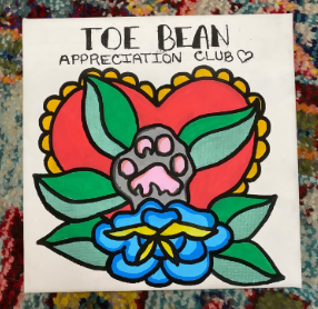 Club Toe Beans Painting