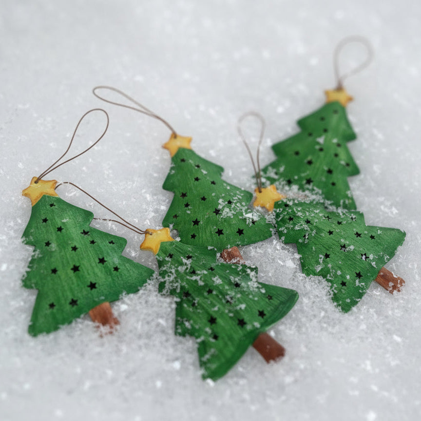 Tin Christmas Tree ornament
