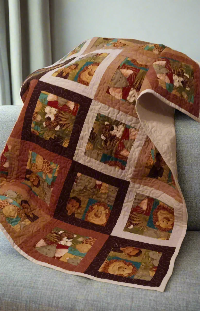 Friendly Jungle – Nursey Quilt