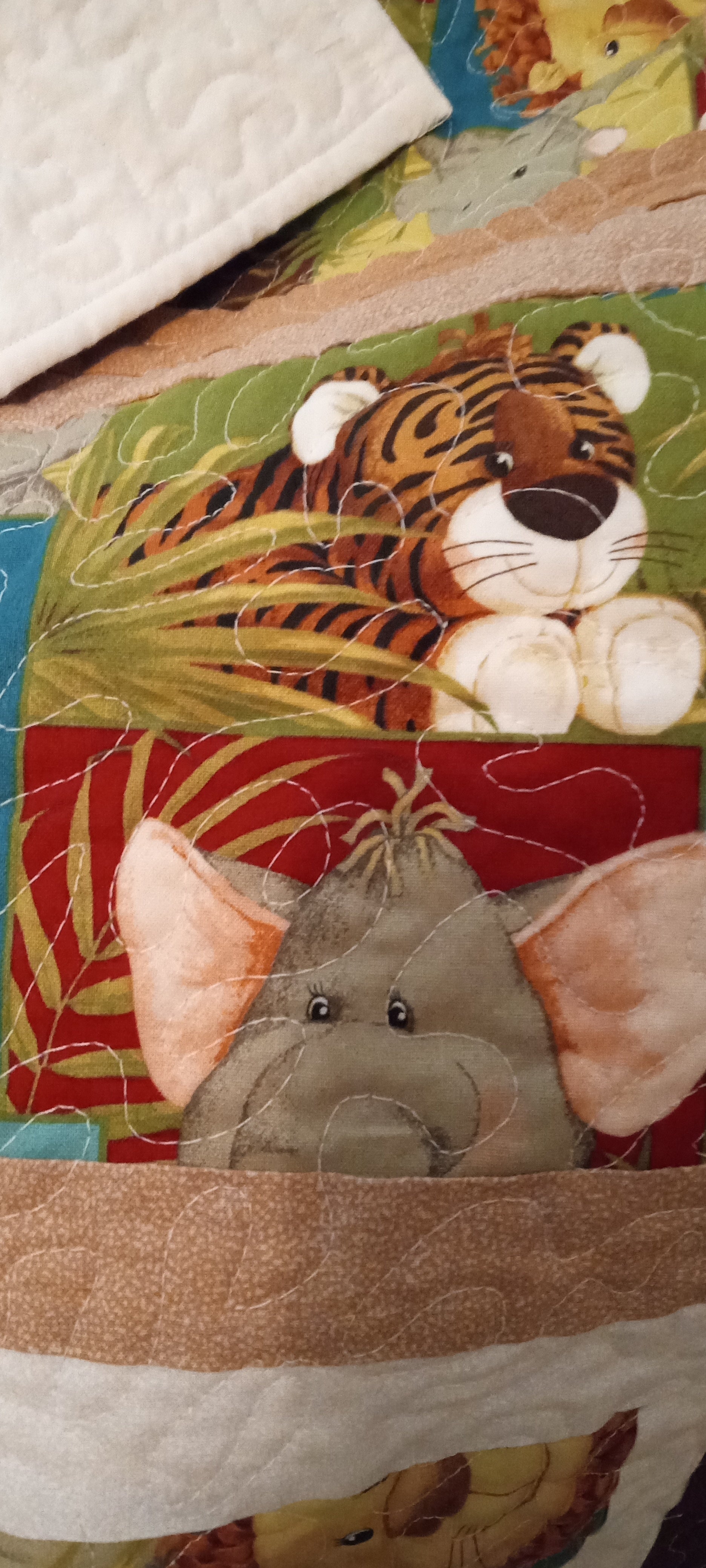 Friendly Jungle – Nursey Quilt