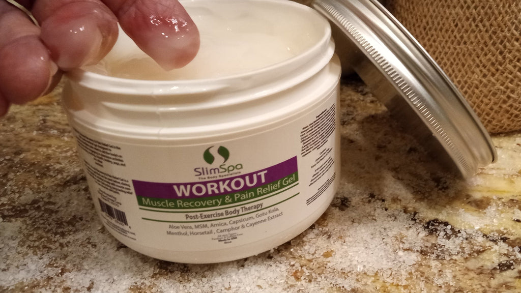 Workout Muscle Recovery & Pain Relief Gel 8 oz.