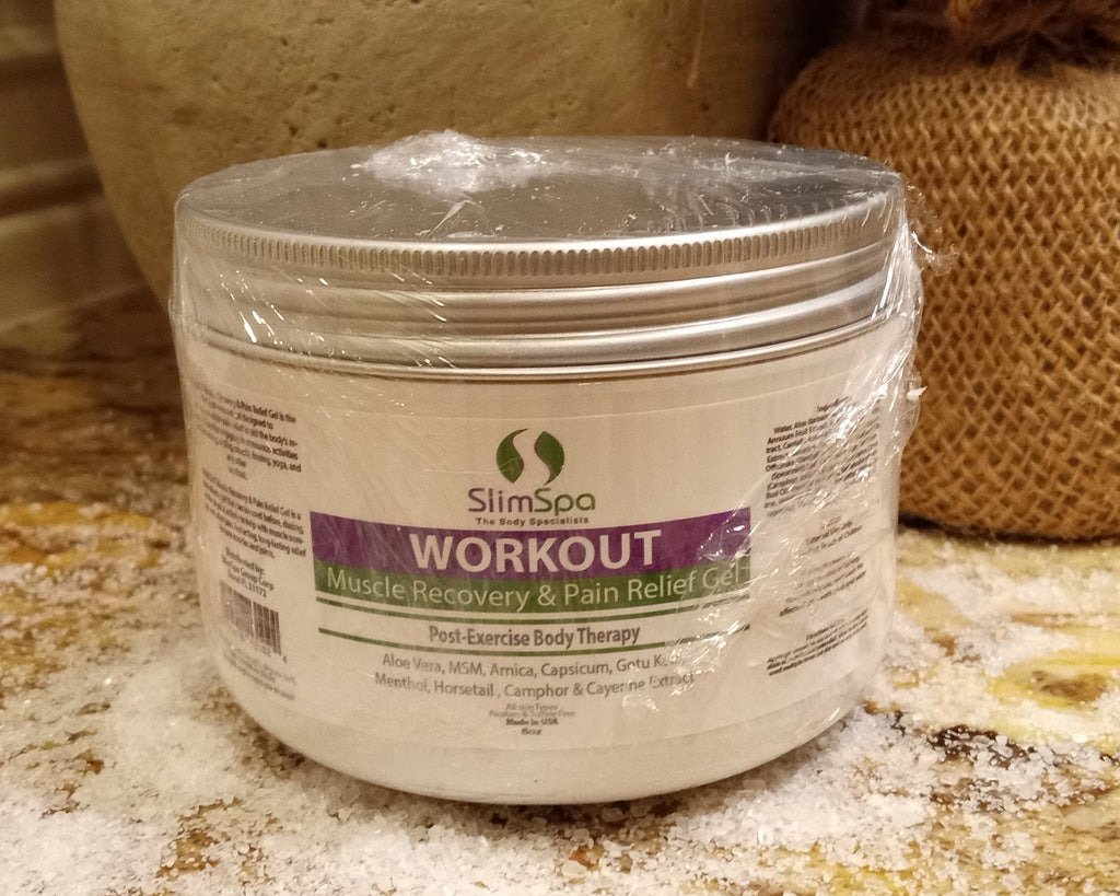Workout Muscle Recovery & Pain Relief Gel 8 oz.