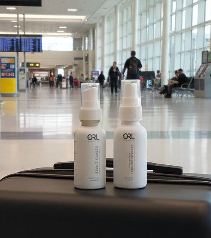ORL Travel Set – Fresh Mint Toothpaste and Mouth Wash set