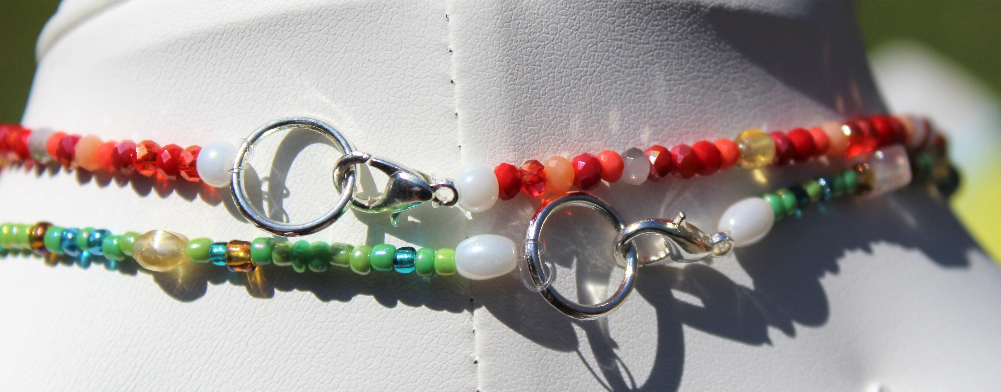 Beaded Dragonfly Necklace, Boho Dragonfly Necklace