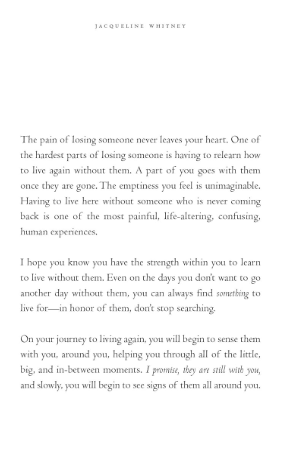 If You're Grieving, by Jaqueline Whitney