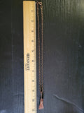 Small Witch's Broom Pendant Necklace