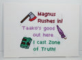 Tres Horny Boys Cross-Stitch