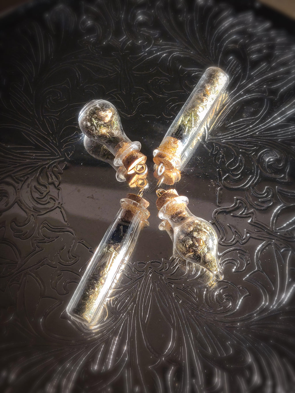 Protection Spell Jar Pendants