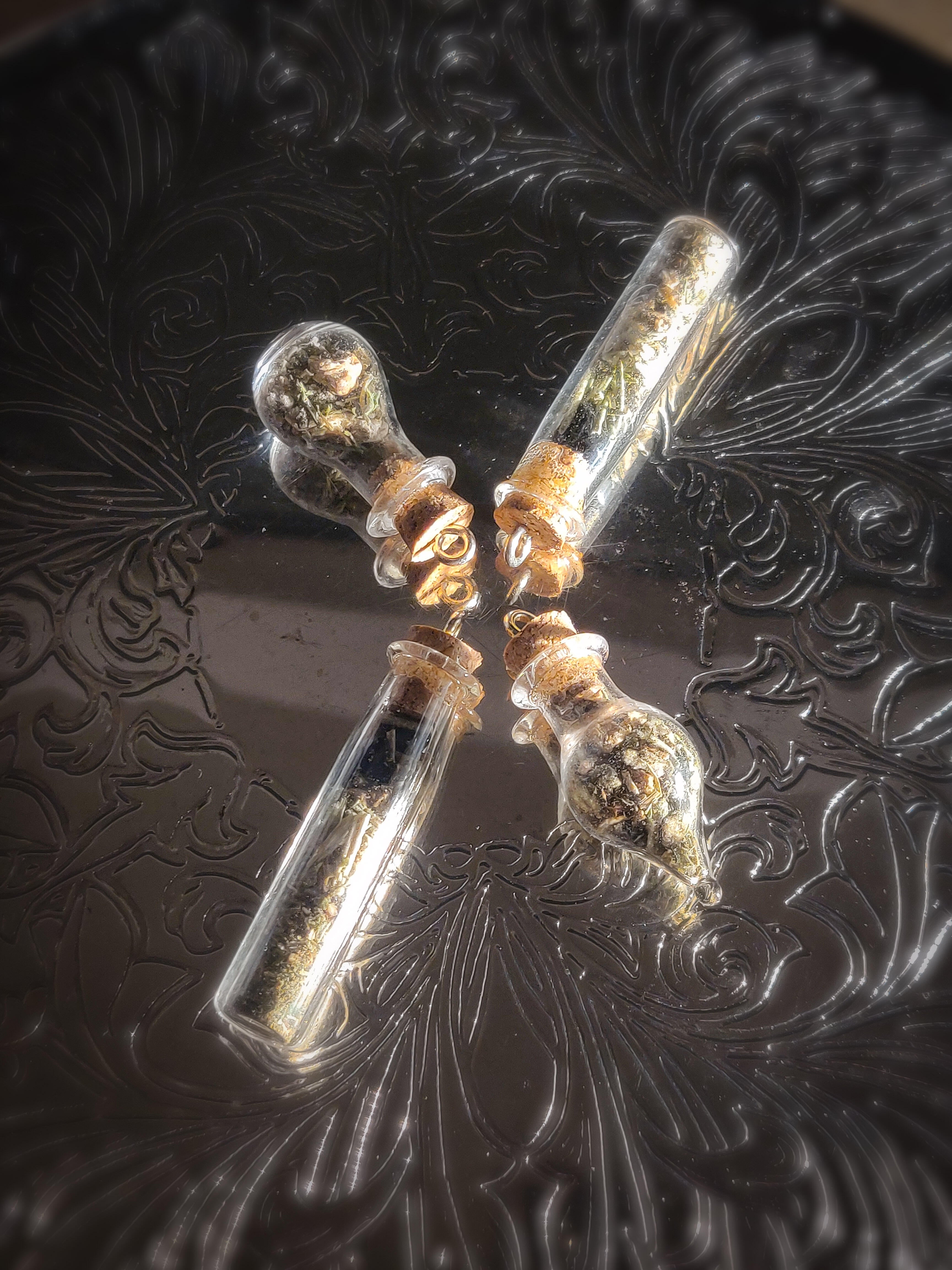 Protection Spell Jar Pendants