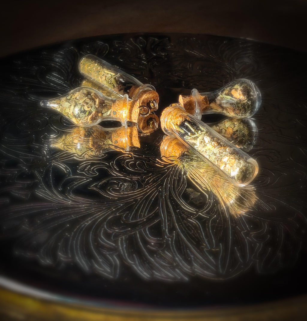 Protection Spell Jar Pendants