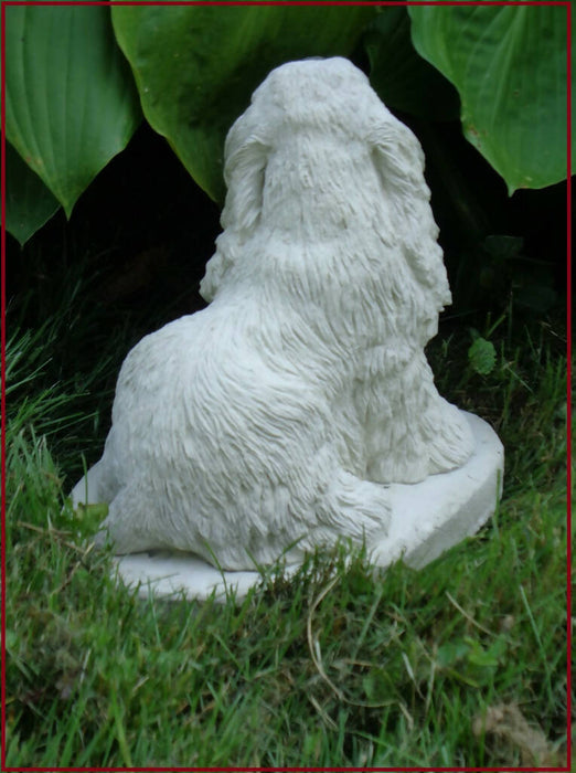 Cocker Spaniel Concrete 5.5 x 6.75 x 7" High