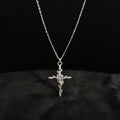 Floral Cross Necklace