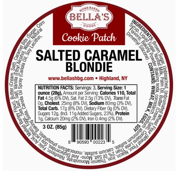 Sea Salt Caramel Blondie – 3 oz.