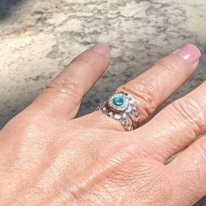 9mm Filigree Bullet Ring