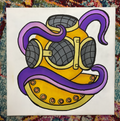 Danger Hugs Painting