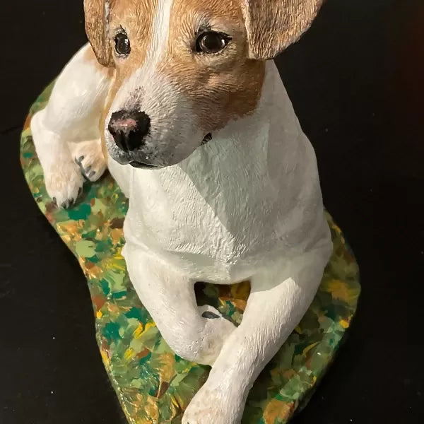 Jack Russell Terrier Dog Concrete 5 x 11 x 7-1/4" High