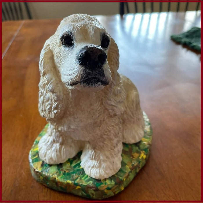 Cocker Spaniel Concrete 5.5 x 6.75 x 7" High