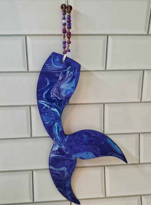 Hanging Mermaid Tail Wall Art Decoration