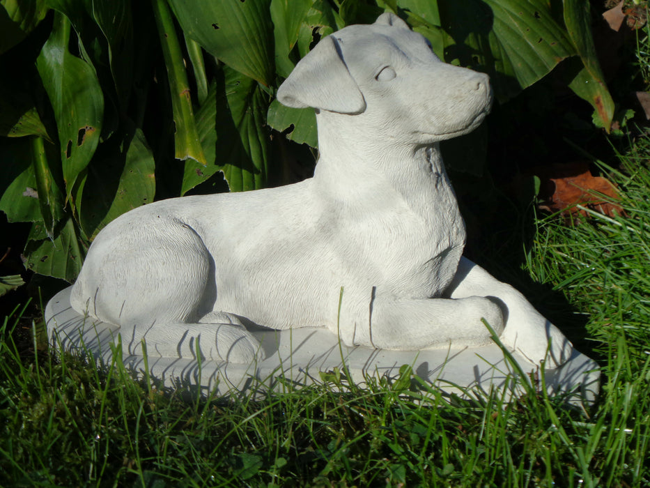 Jack Russell Terrier Dog Concrete 5 x 11 x 7-1/4" High