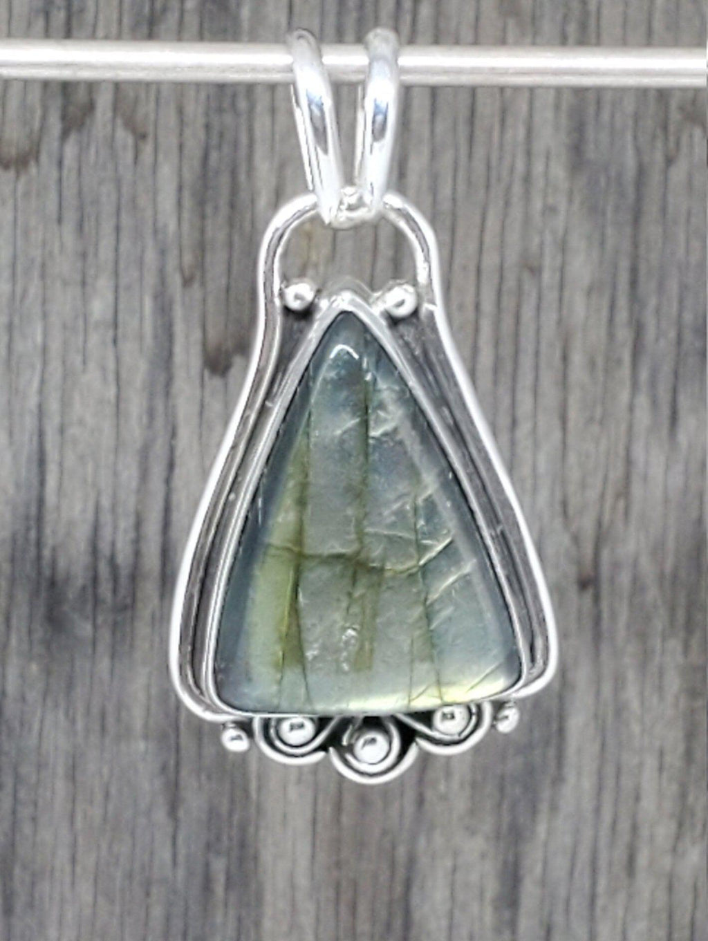 Labradorite Sterling Silver Pendant