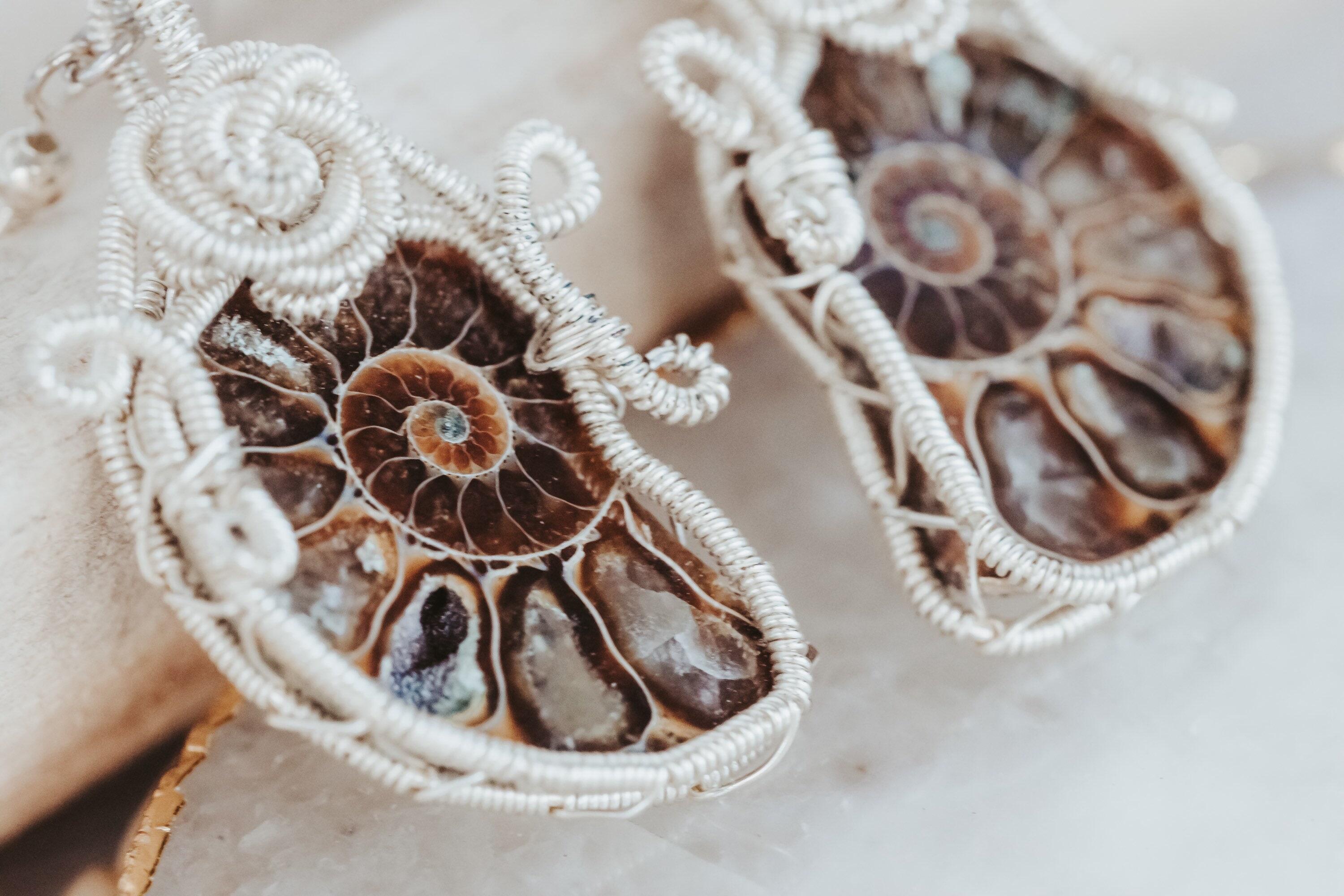 Sterling Siver Wire Wrapped Seashell Earrings, Bridesmaid Proposal Gift, Bridesmaids Gifts