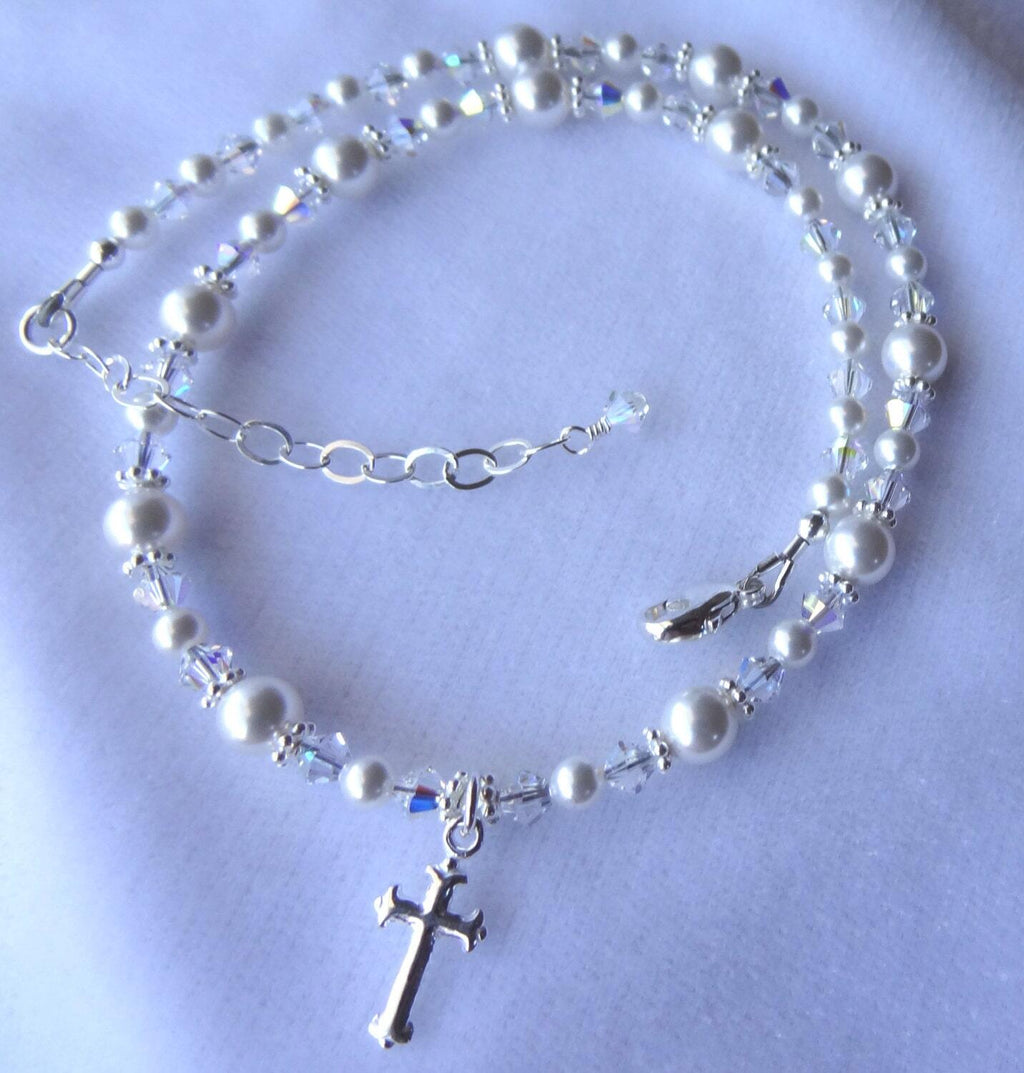 My First Holy Communion Medallion Necklace,Eucharist Medallion Necklace,Body of Christ Necklace,Personalized First Communion Necklace
