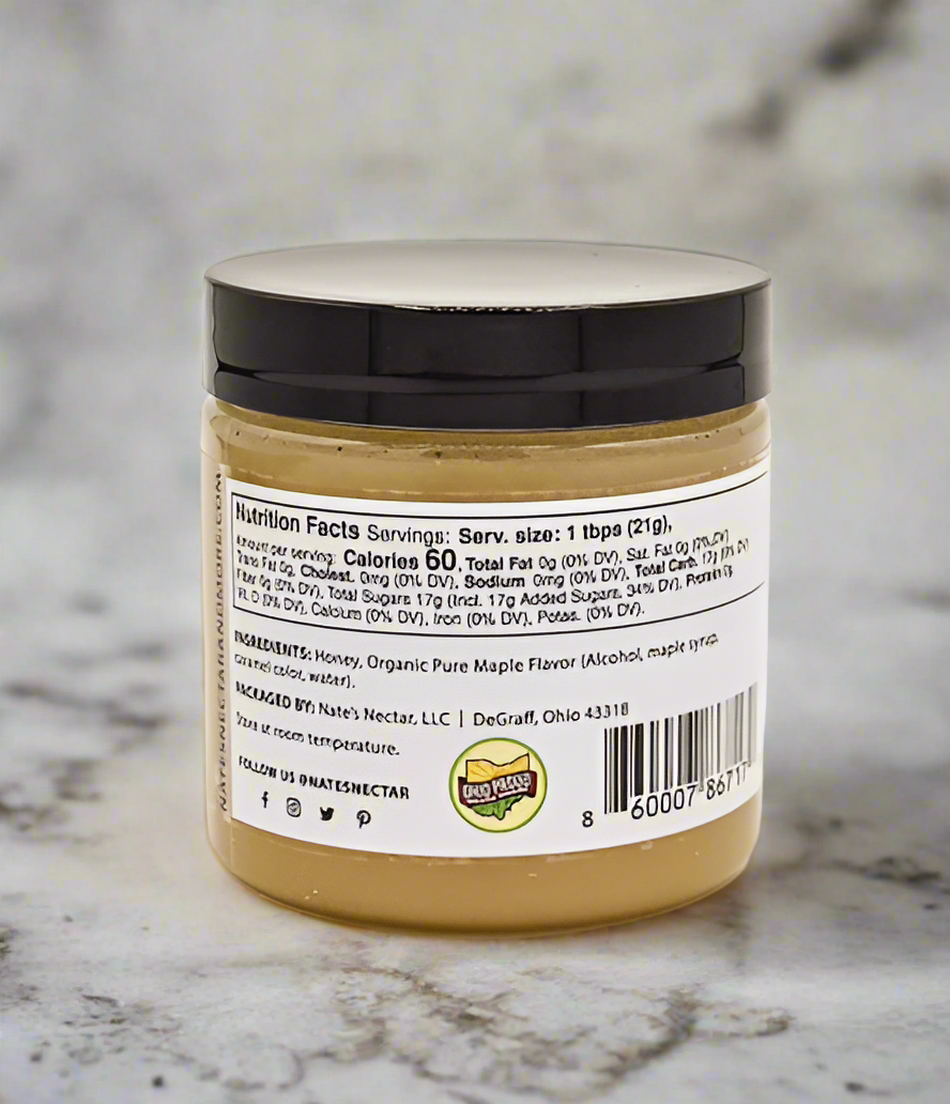 Maple Creamed Honey - 5.5 oz jar