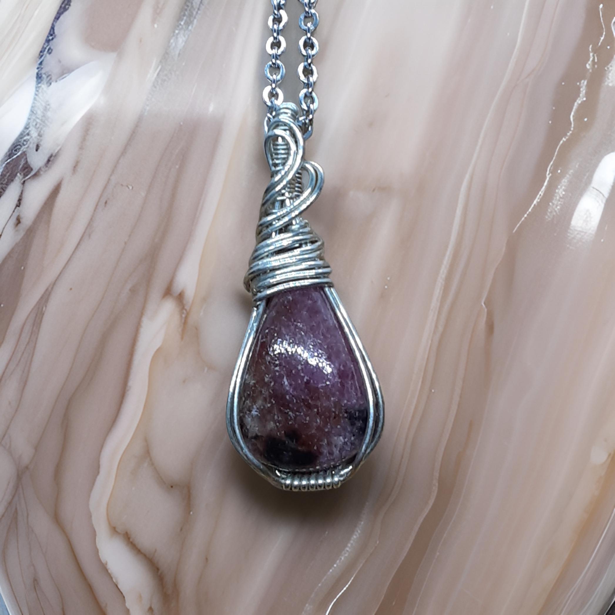Rhodonite Pendant