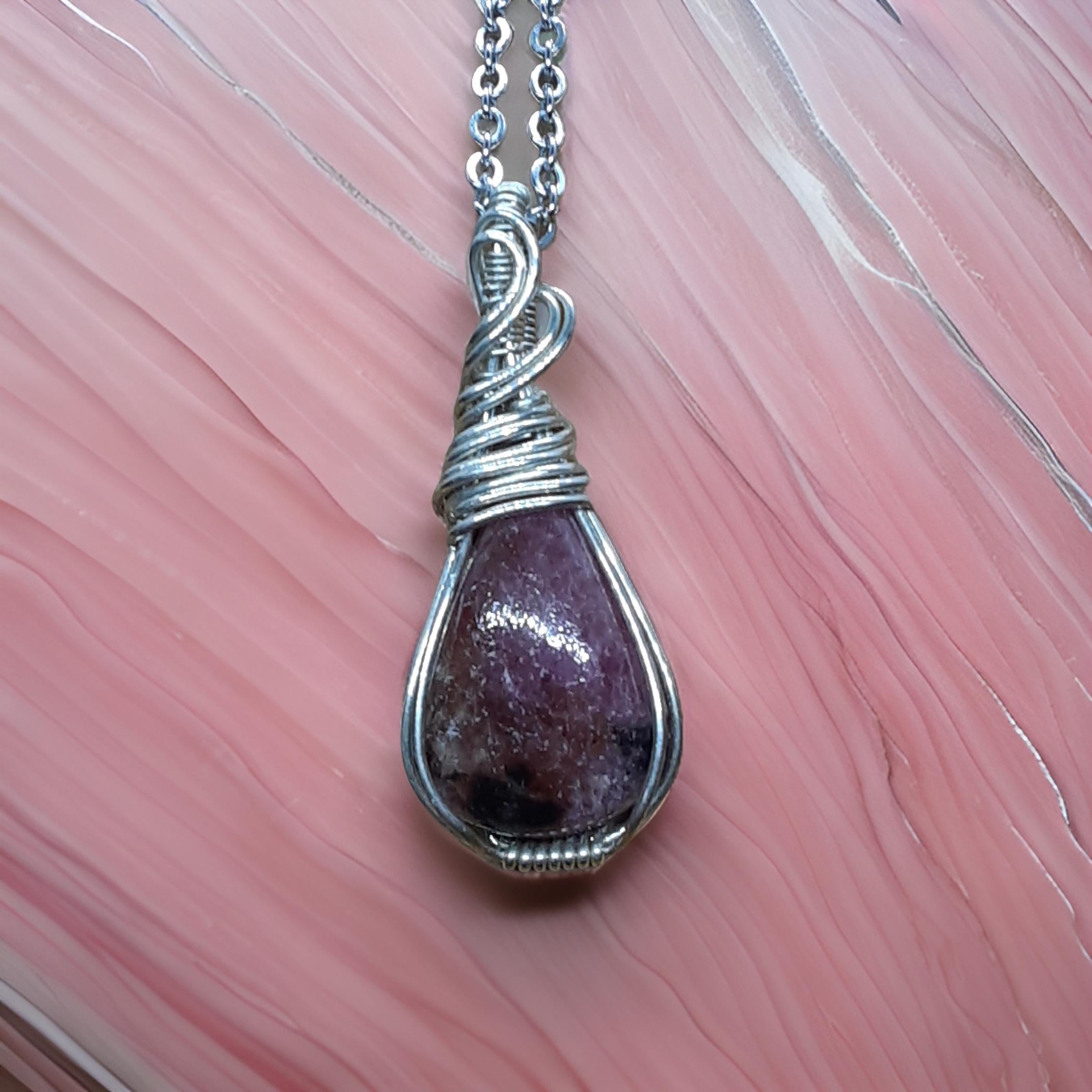 Rhodonite Pendant