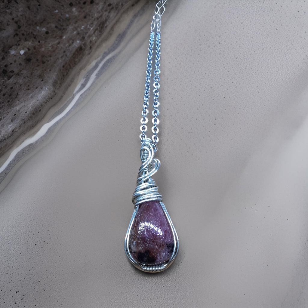 Rhodonite Pendant