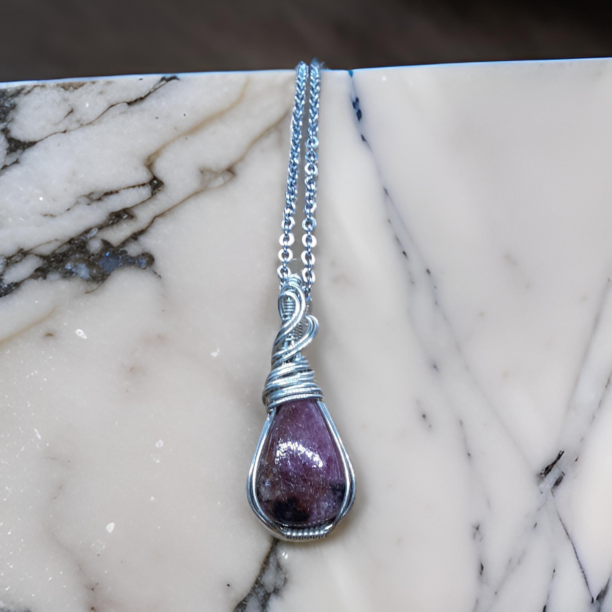 Rhodonite Pendant