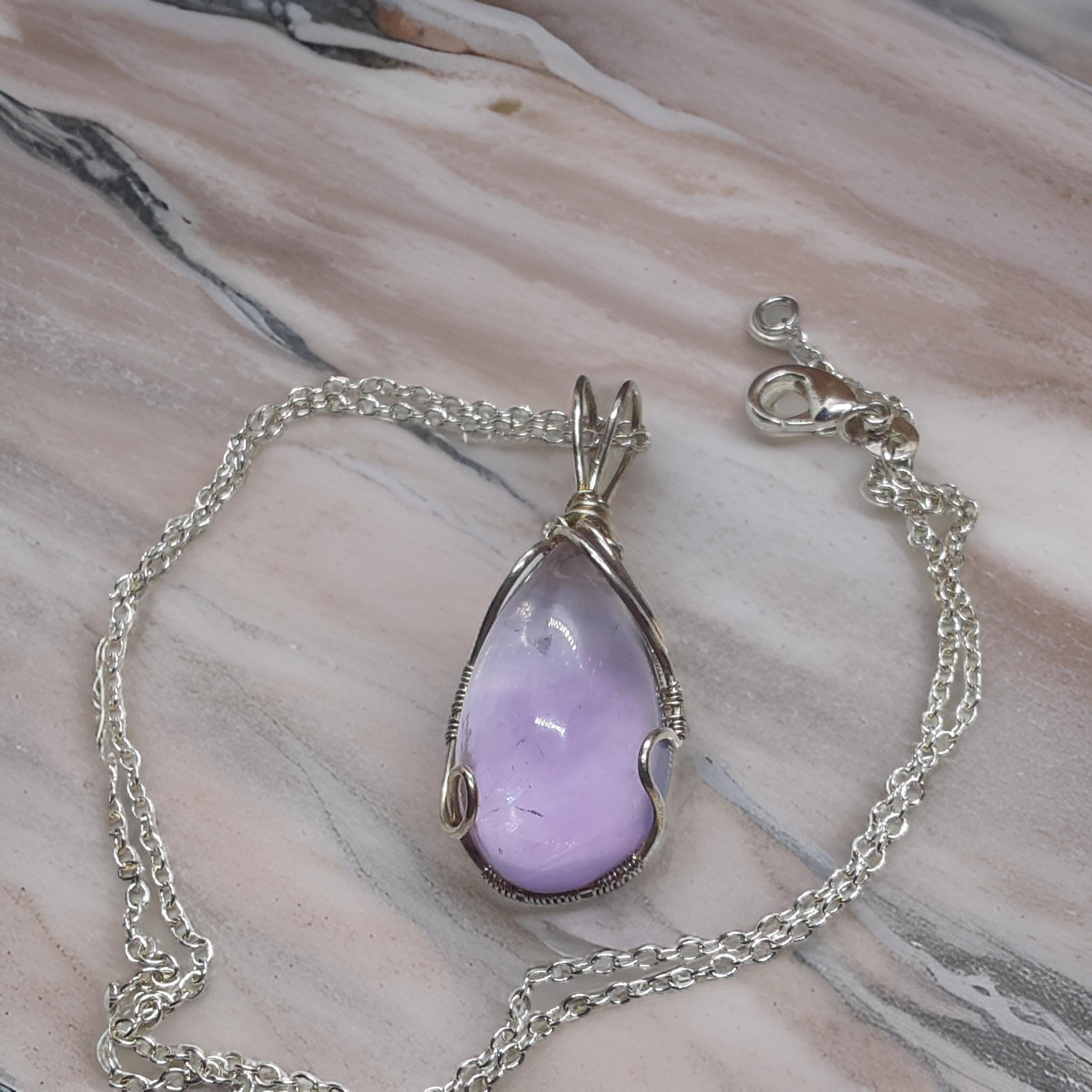 Sterling Amethyst Pendant