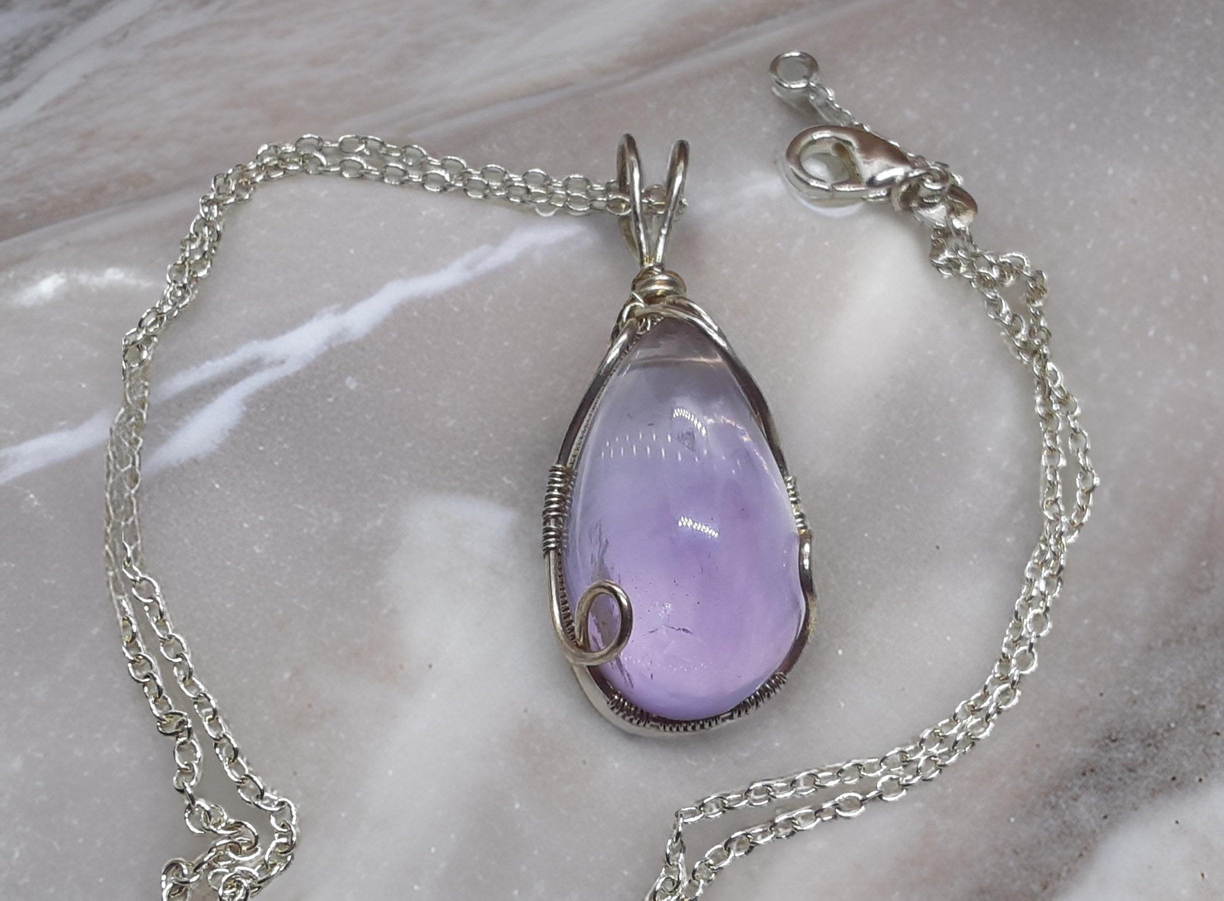 Sterling Amethyst Pendant