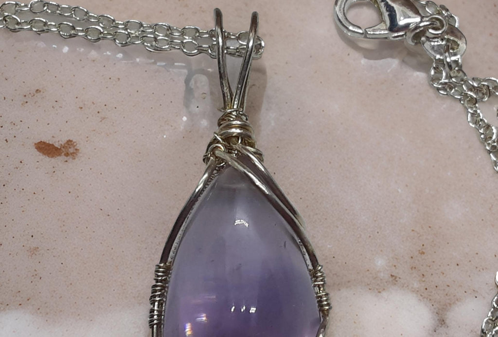 Sterling Amethyst Pendant