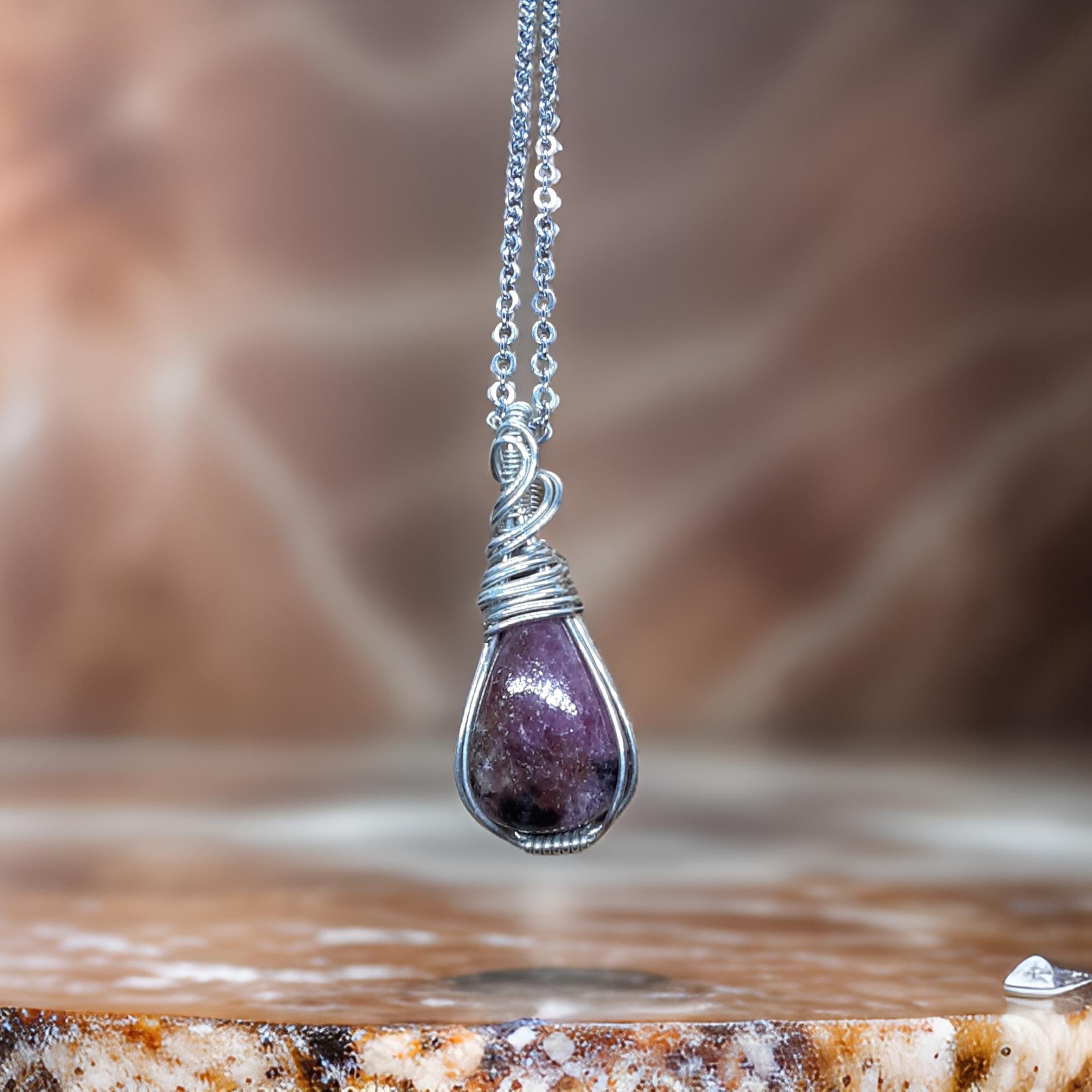 Rhodonite Pendant