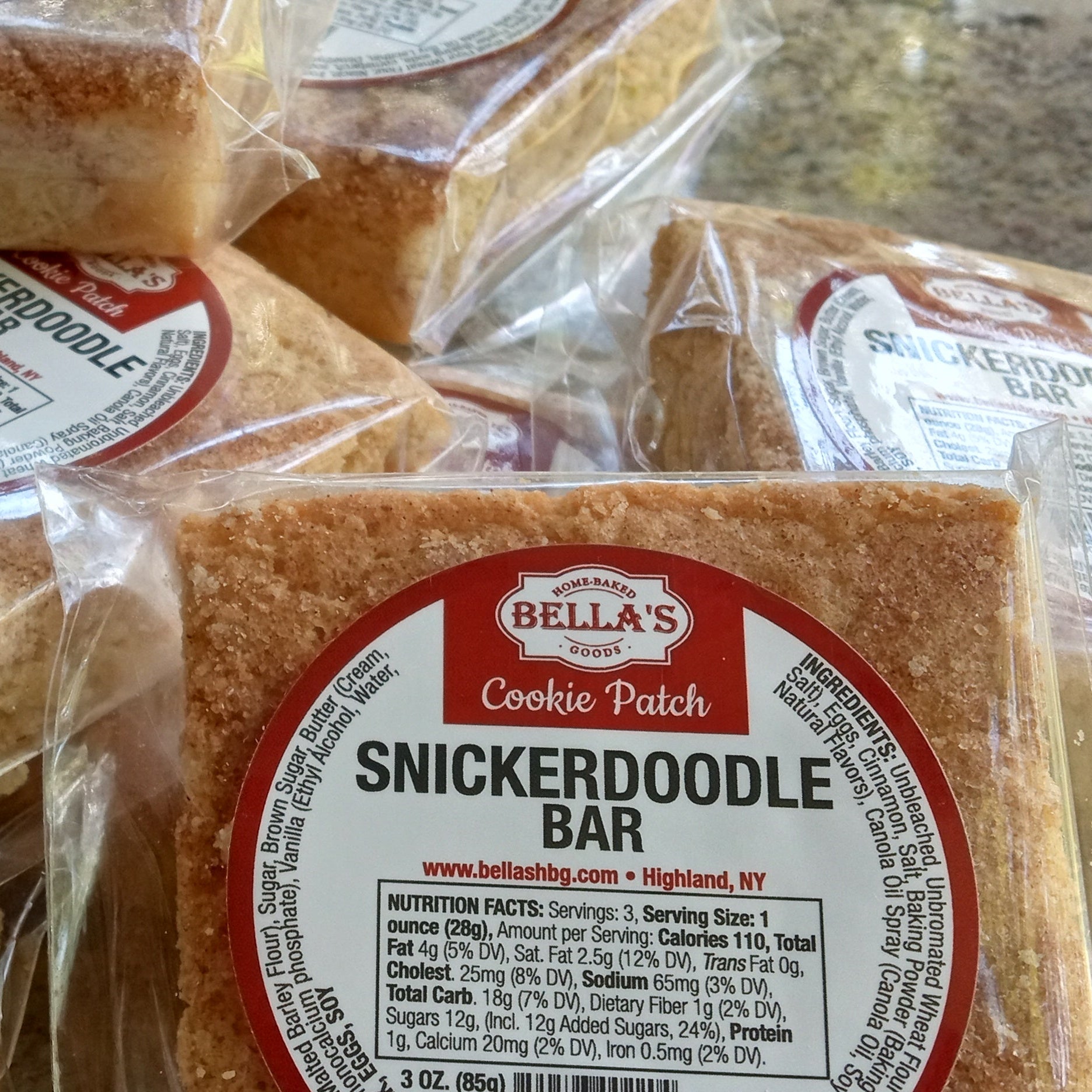 Snickerdoodle Bar – 3 oz.
