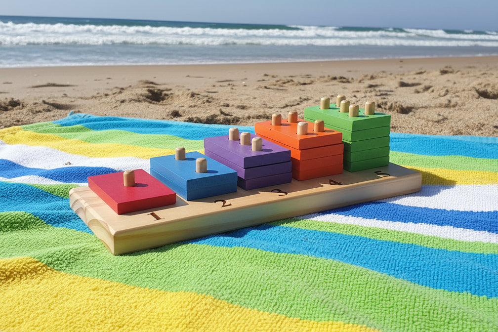 Wooden Counting Stack Set