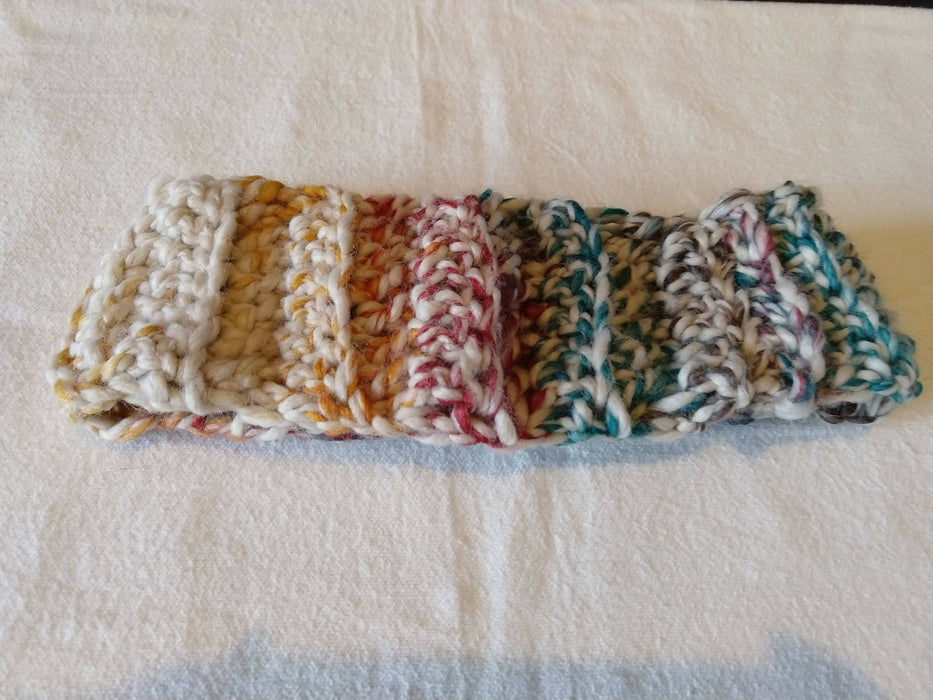 Ribbed Crocheted Headband