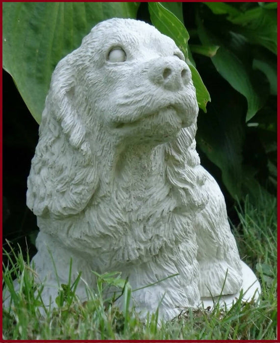 Cocker Spaniel Concrete 5.5 x 6.75 x 7" High
